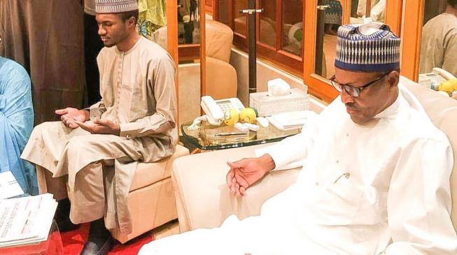 ‘The sycophancy is sickening’ — reactions as ministers, governor ‘abandon duty’ to welcome Buhari’s son