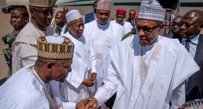 ‘You’ve always stood for what mattered’ — Buhari hails Dangote at 63