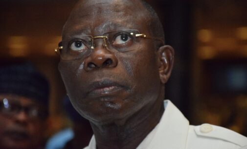 Protesters storm APC HQ, ask Oshiomhole to step down
