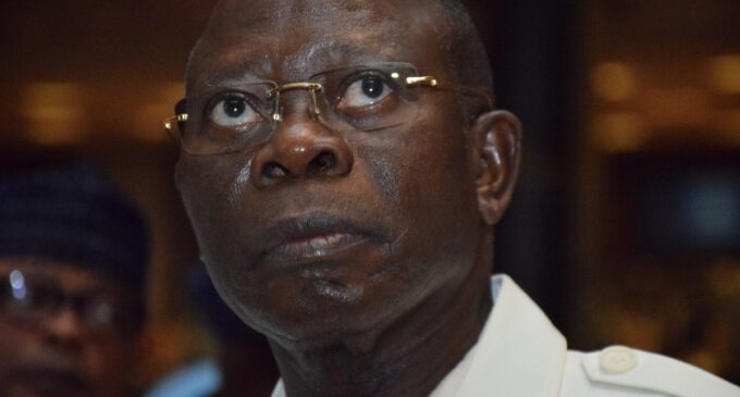 Oshiomhole to FG: Be more ruthless with looters