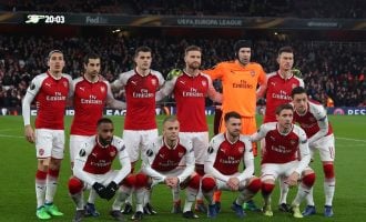 Arsenal, Atlético survive scare to advance; Lazio eliminated