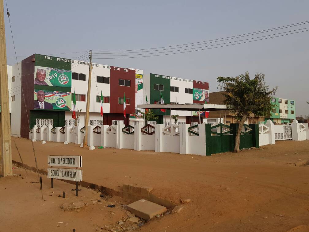 ‘Thugs’ invade Atiku’s campaign office in Katsina, destroy vehicles  %Post Title