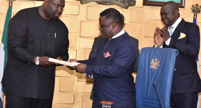 Ayade weeps as he signs record N1.3trn budget into law