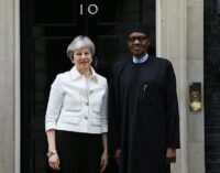 VIDEO: Buhari meets Theresa May