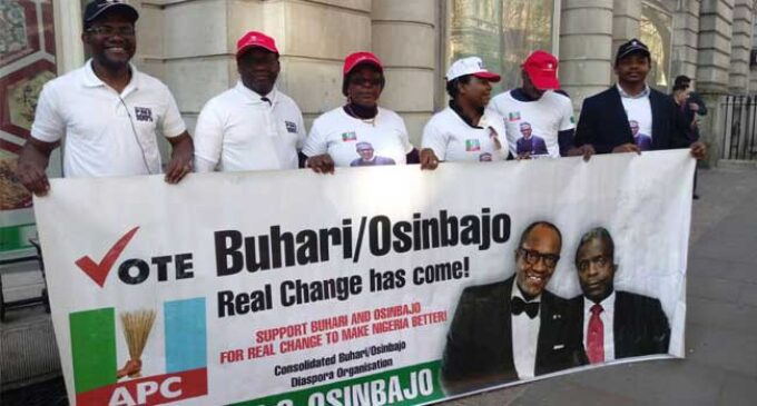 ‘A leader we can trust’ — supporters of Buhari hold rally in London