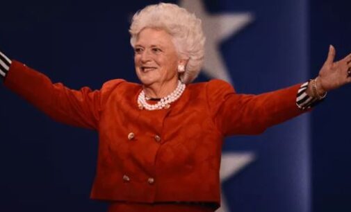 Barbara Bush, former US first lady, dies at 92