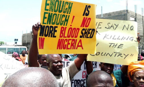 PHOTOS: Christians protest against nationwide killings