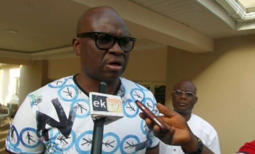 Fayose: Umahi’s defection has nothing to do with the interest of Igbo nation