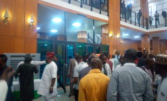Fayose: Only thugs with presidential backing can break into senate