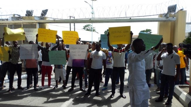 Tension as ex-militants protest in Warri