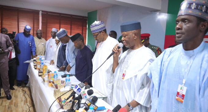 12 governors lead APC 68-member convention committee