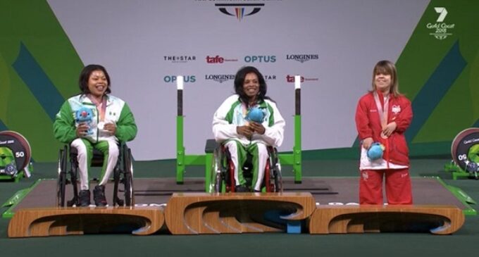 Commonwealth Games: Nigerian para powerlifter sets new world record to win gold
