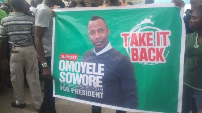 Sowore: I can run Nigeria better than Buhari — even in my sleep