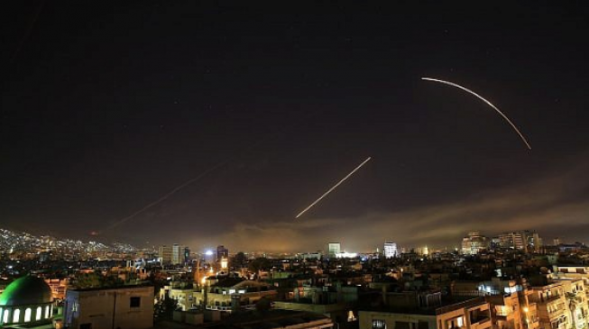 US, UK, France launch airstrikes on Syria over suspected chemical attack