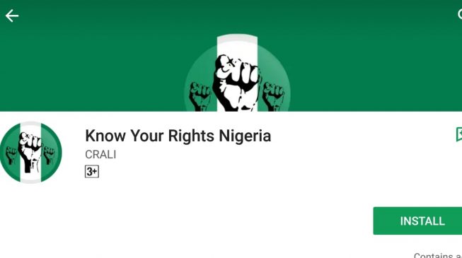 This app will help you know your rights