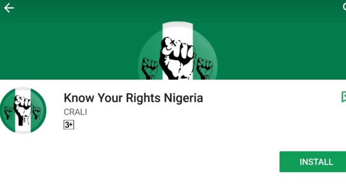 This app will help you know your rights