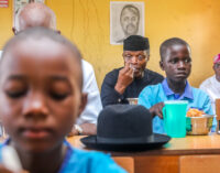 Osinbajo: Over $183m invested in school feeding programme