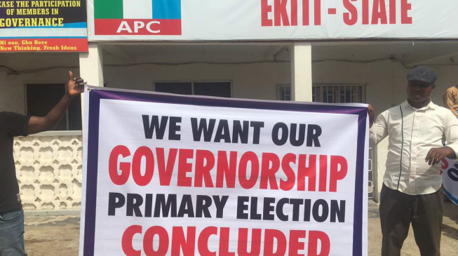 Ekiti APC primary: 27 aspirants ask NWC to conduct new election within 72 hours