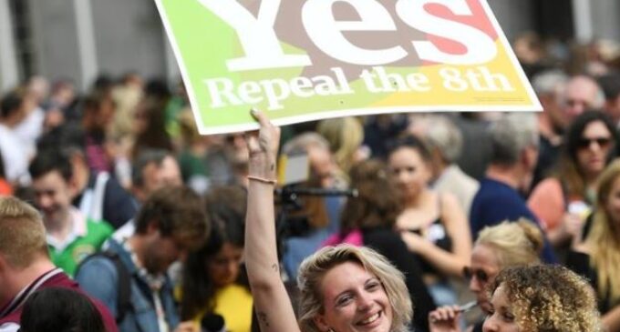 Ireland repeals ban on abortion