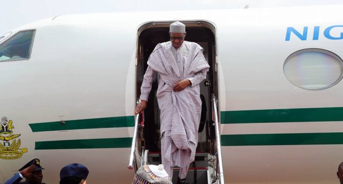 Medical trip: Buhari returns to Abuja after three days in London