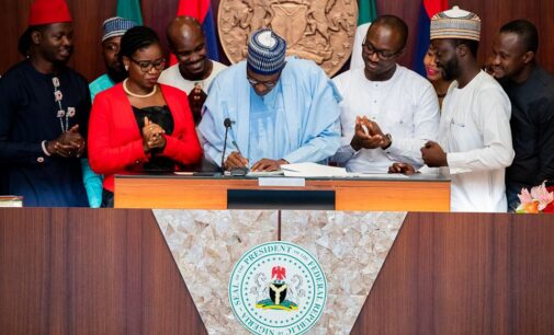 Buhari signs ‘Not Too Young To Run’ bill into law