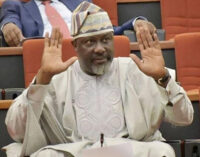 FACT CHECK: Did Dino Melaye get his facts right about Gani Fawehinmi’s 2003 votes?