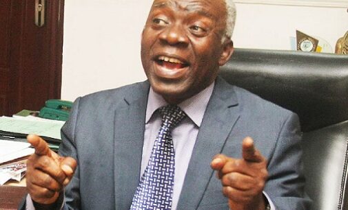 It’s provocative to hoard COVID-19 relief materials, says Falana