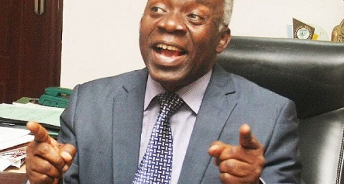 Falana: Those who cornered our commonwealth shouldn’t talk of restructuring
