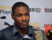 My brace against Libya is a birthday gift to my son, says Ighalo