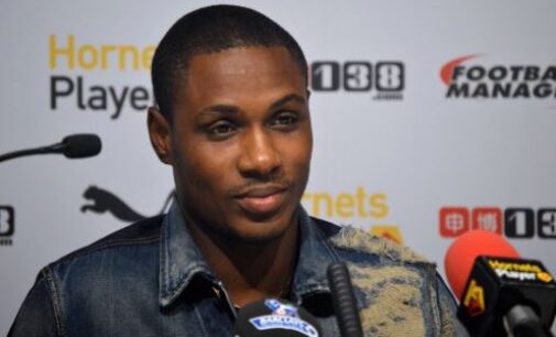 My brace against Libya is a birthday gift to my son, says Ighalo