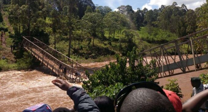 EXTRA: Kenyan governor falls off bridge ‘while taking selfie’