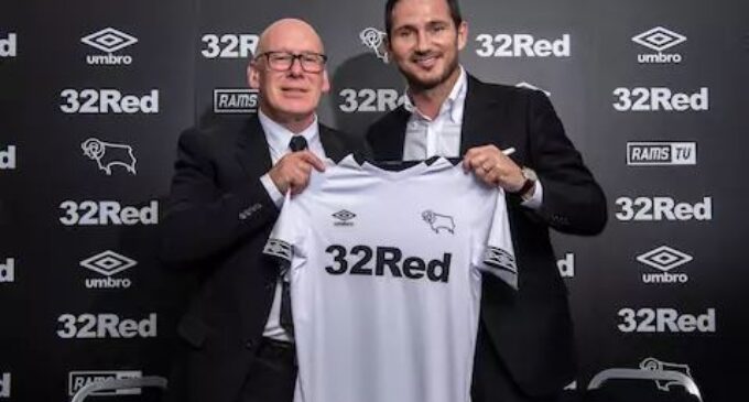 Frank Lampard appointed manager of Derby County