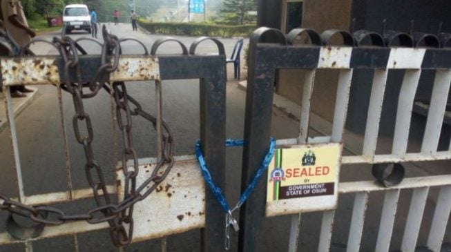 Osun seals off OAU over ‘N1.8bn unremitted tax’