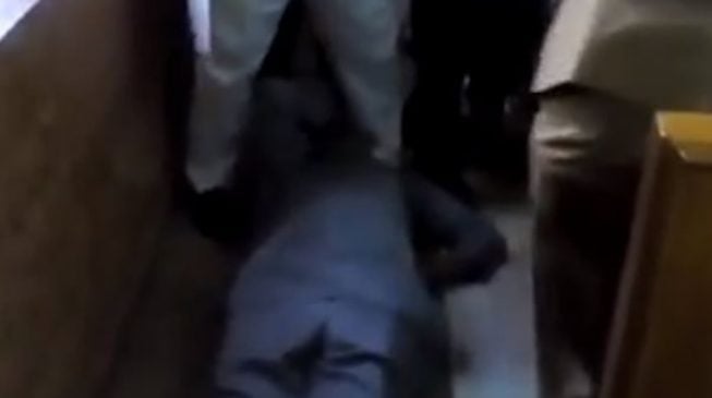 VIDEO: Olisa Metuh collapses in court