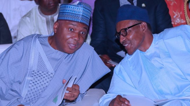 Saraki and Buhari: ‘Politically-sinless’ before the law