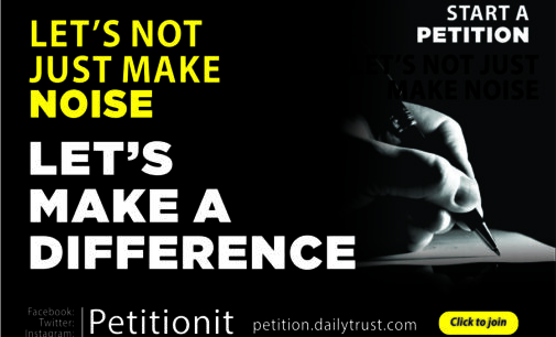 Daily Trust launches petition website