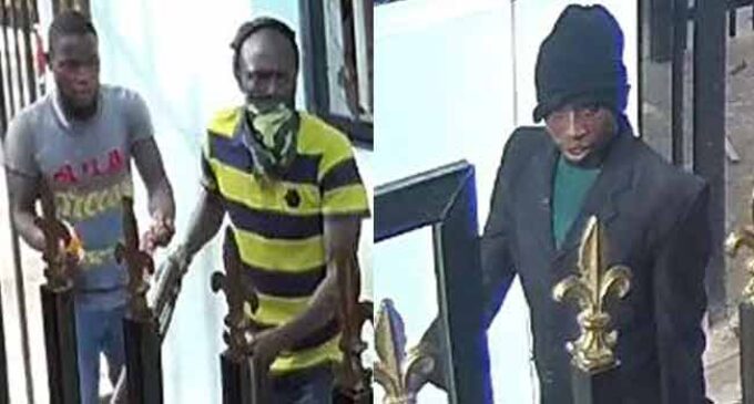 PHOTOS: Police release CCTV footage of Offa ‘robbers’