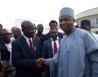 Saraki to Magu: We’re together in the war against corruption
