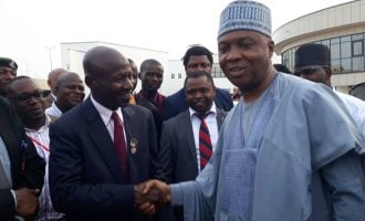 Saraki to Magu: We’re together in the war against corruption