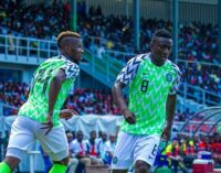 Super Eagles draw with DR Congo