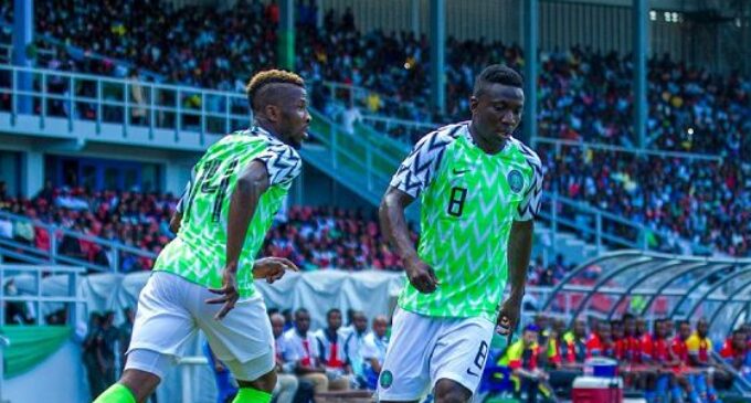 Super Eagles draw with DR Congo