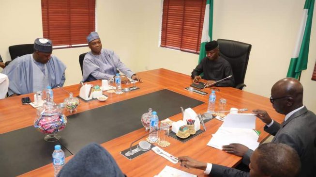 nPDP cancels dialogue with Osinbajo, protests withdrawal of Saraki, Dogara security aides