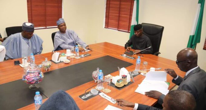 nPDP cancels dialogue with Osinbajo, protests withdrawal of Saraki, Dogara security aides
