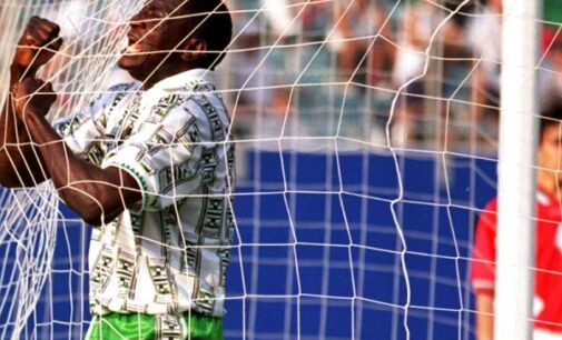 VIDEO: Relive Super Eagles’ first World Cup goal by Rashidi Yekini