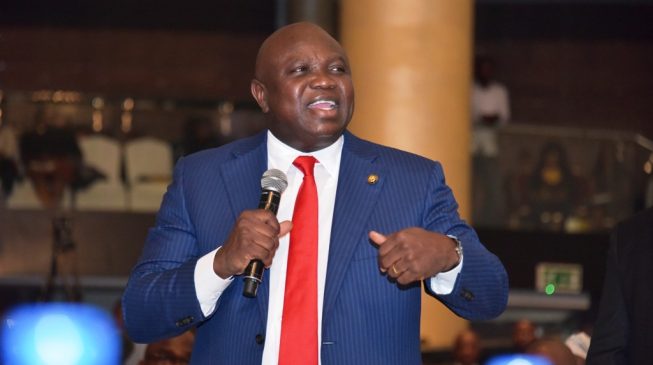 Ambode submits nomination form despite plot to stop him