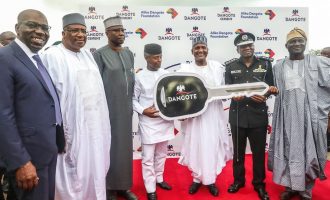 Dangote Foundation donates 150 cars to police