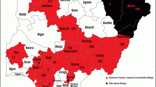 Amnesty: 1,813 Nigerians killed since January — more than double the whole of 2017