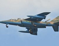 Air force jet bombs Boko Haram hideout in Borno