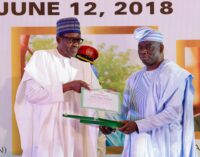 Buhari apologises for the annulment of June 12