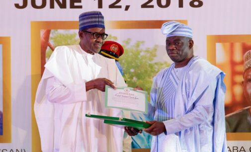 Buhari apologises for the annulment of June 12